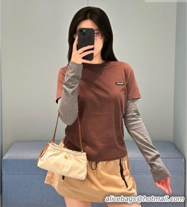 Fashion Discount Miu Miu Top M092977 Brown 2026