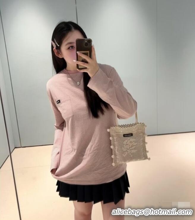 Famous Brand Miu Miu Top M092978 Pink 2026