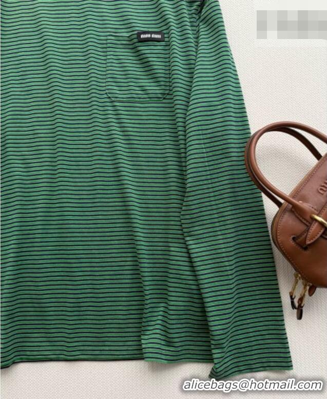 Most Popular Miu Miu Top M092979 Green 2026