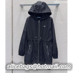 Buy Inexpensive Prada Nylon Jacket P093001 Black 2026