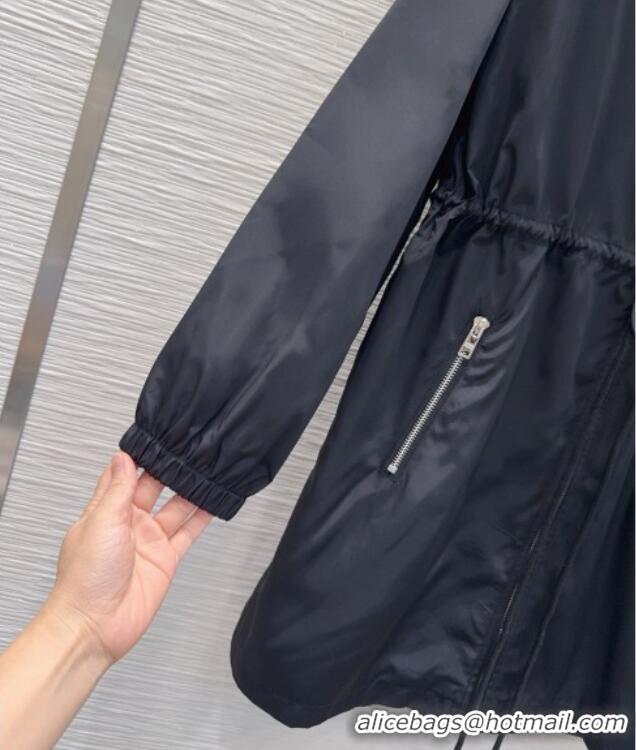 Buy Inexpensive Prada Nylon Jacket P093001 Black 2026