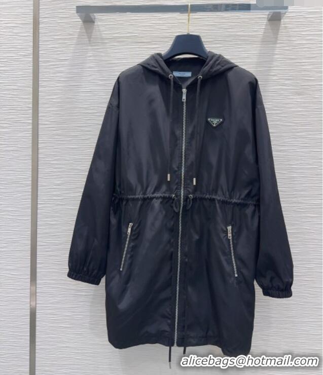Buy Inexpensive Prada Nylon Jacket P093001 Black 2026