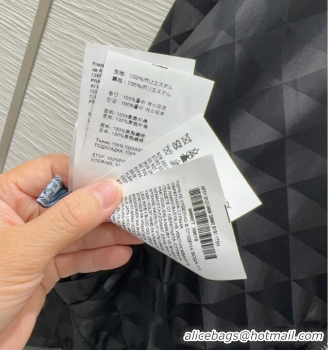 Best Grade Prada Reversible Jacket P093002 Black/Grey 2026