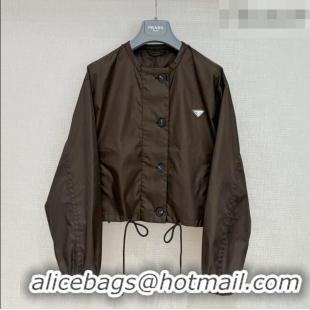 Grade Promotional Prada Jacket P093011 Dark Brown 2026