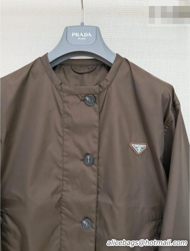 Grade Promotional Prada Jacket P093011 Dark Brown 2026