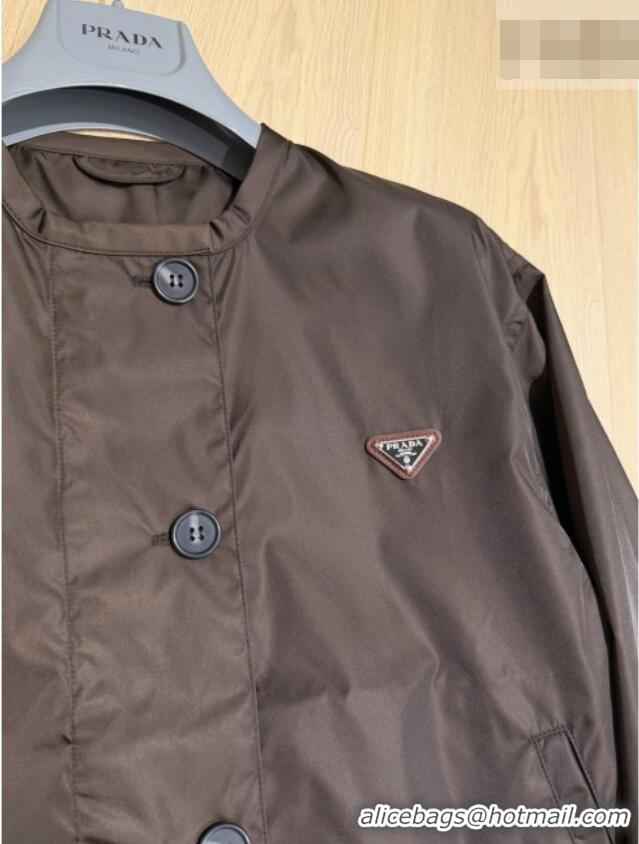 Grade Promotional Prada Jacket P093011 Dark Brown 2026