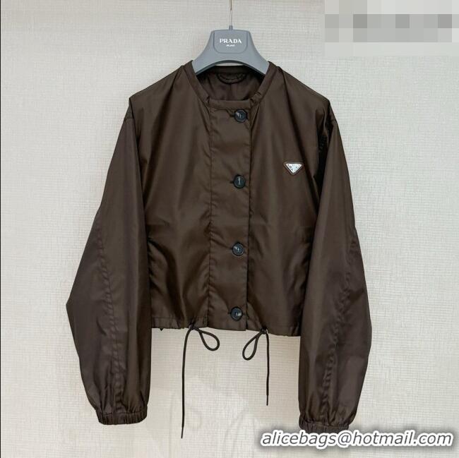 Grade Promotional Prada Jacket P093011 Dark Brown 2026