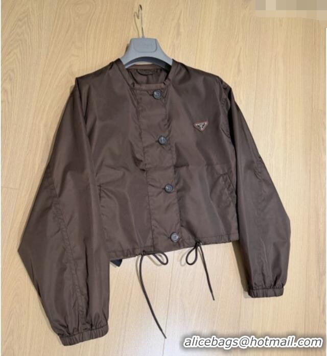 Grade Promotional Prada Jacket P093011 Dark Brown 2026