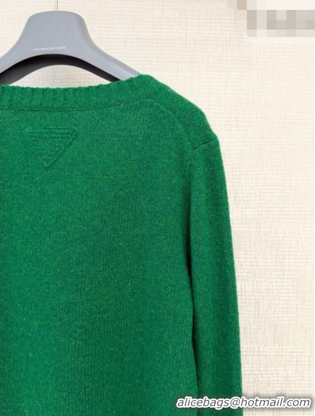 Buy Fashionable Prada Wool Sweater P093012 Green 2026