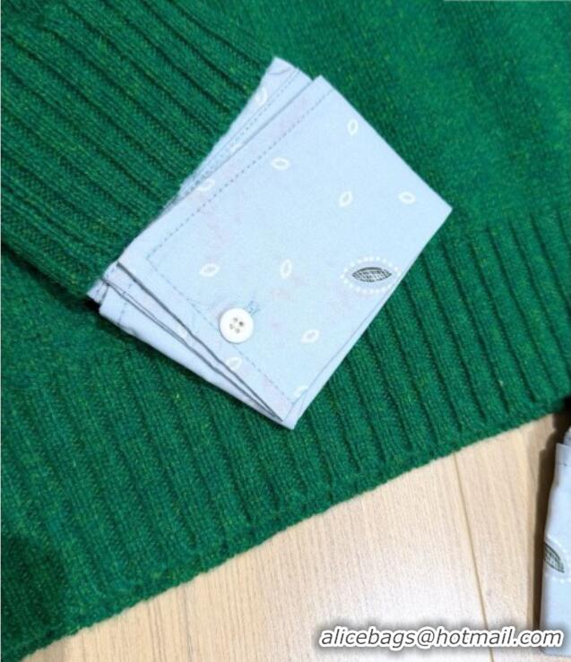 Buy Fashionable Prada Wool Sweater P093012 Green 2026
