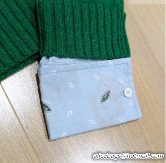 Buy Fashionable Prada Wool Sweater P093012 Green 2026