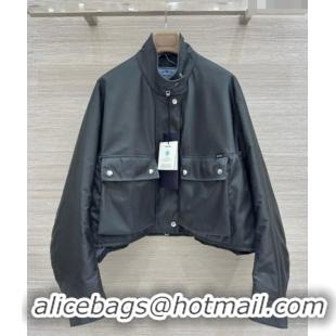 Luxury Cheap Prada Padded Jacket P093036 Black 2026