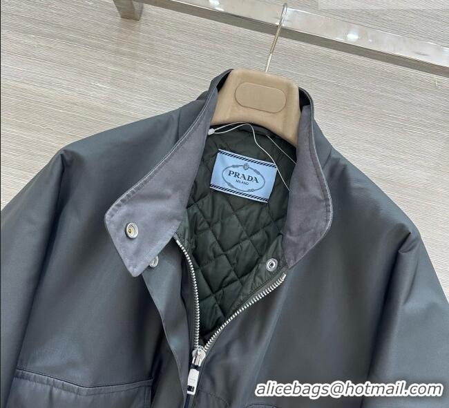 Luxury Cheap Prada Padded Jacket P093036 Black 2026