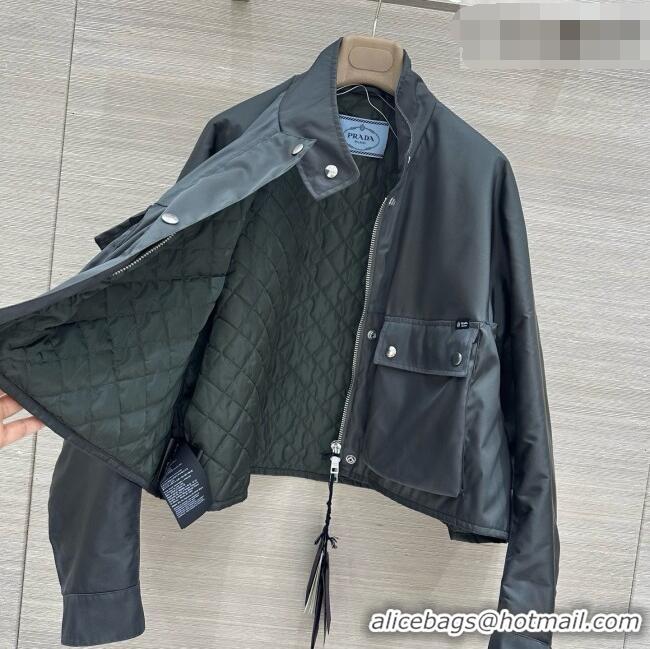 Luxury Cheap Prada Padded Jacket P093036 Black 2026