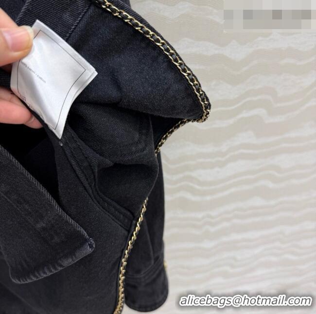 Spot Bulk Chanel Denim Shirt CH093016 Black 2026