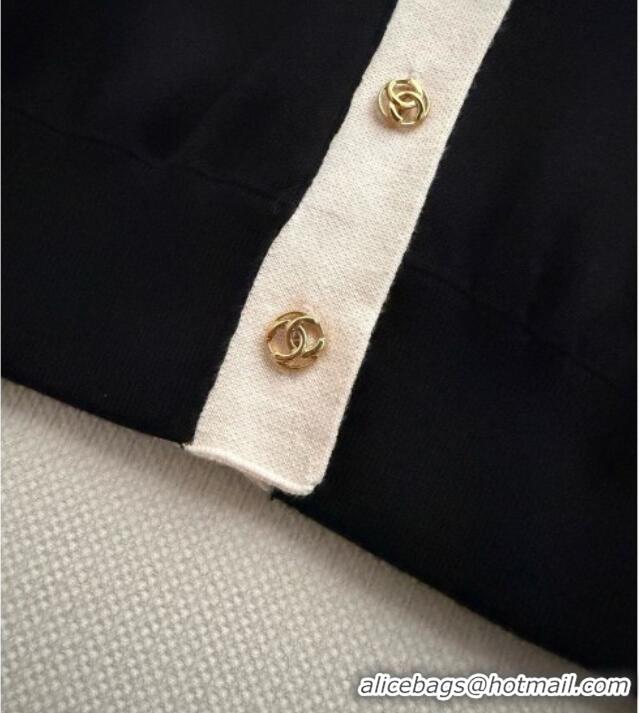 Spot Bulk Chanel Wool Cardigan CH093027 Black 2026