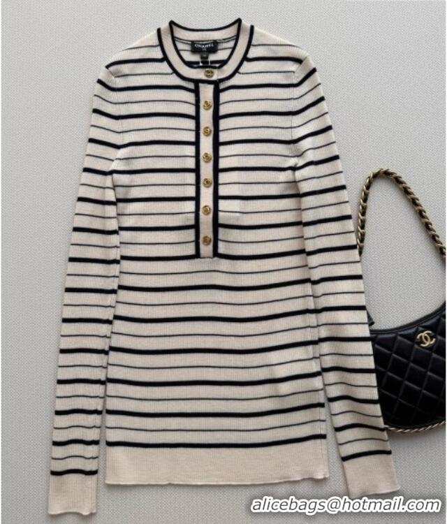 Unique Grade Chanel Cashmere Sweater CH093029 Beige 2026