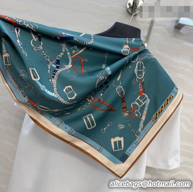 Spot Bulk Hermes Cotton T-shirt with Scarf CH093022 White 2026