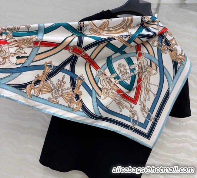 Top Grade Hermes Cotton T-shirt with Scarf CH093023 Black 2026