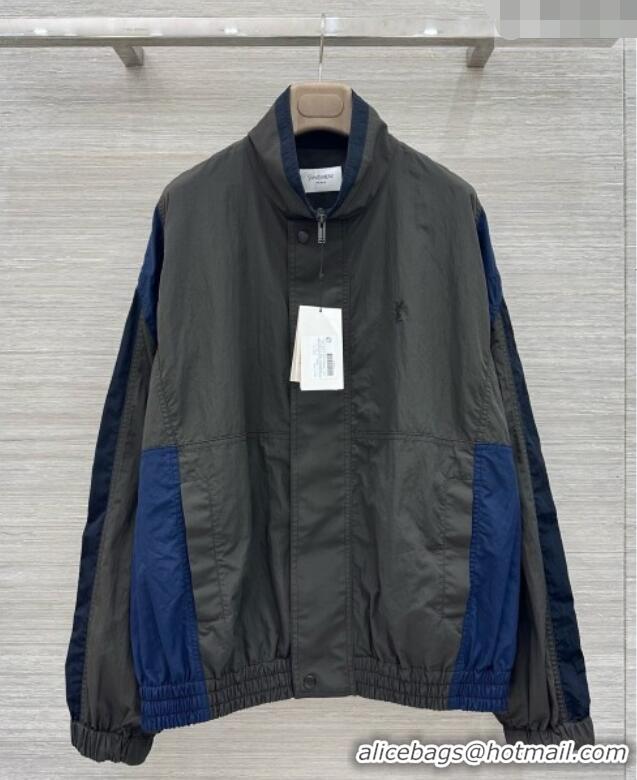 Traditional Discount Saint Laurent Jacket L093034 Grey 2026