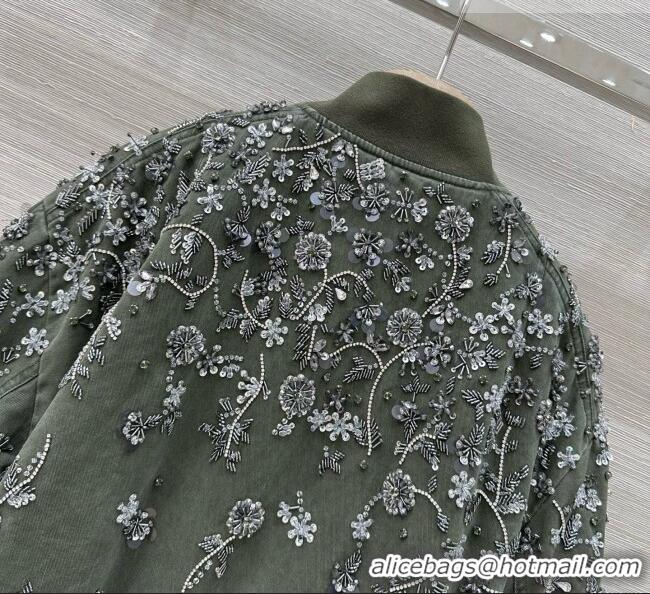 Luxury Discount Miu Miu Padded Jacket M093031 Green 2026