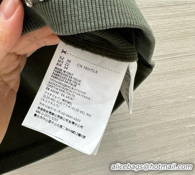 Well Crafted Miu Miu Vest M093032 Green 2026