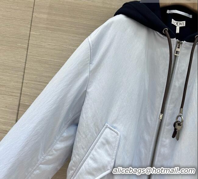 Discount Design Loewe Jacket L093033 Light Blue 2026