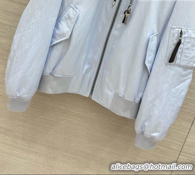 Discount Design Loewe Jacket L093033 Light Blue 2026