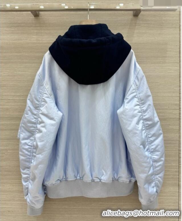 Discount Design Loewe Jacket L093033 Light Blue 2026