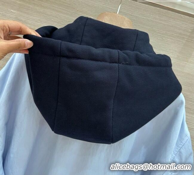Discount Design Loewe Jacket L093033 Light Blue 2026