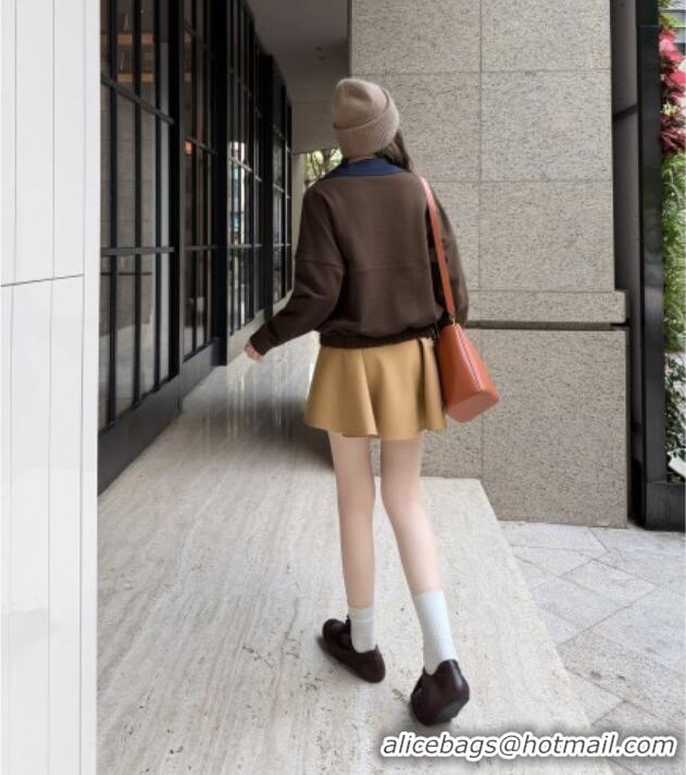 Inexpensive Loewe Cotton Sweatshirt L093046 Brown 2026