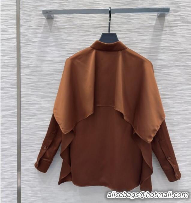 Classic Promotional Loewe Shirt L093048 Brown 2026