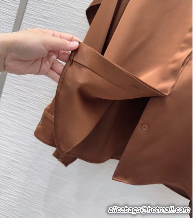Classic Promotional Loewe Shirt L093048 Brown 2026