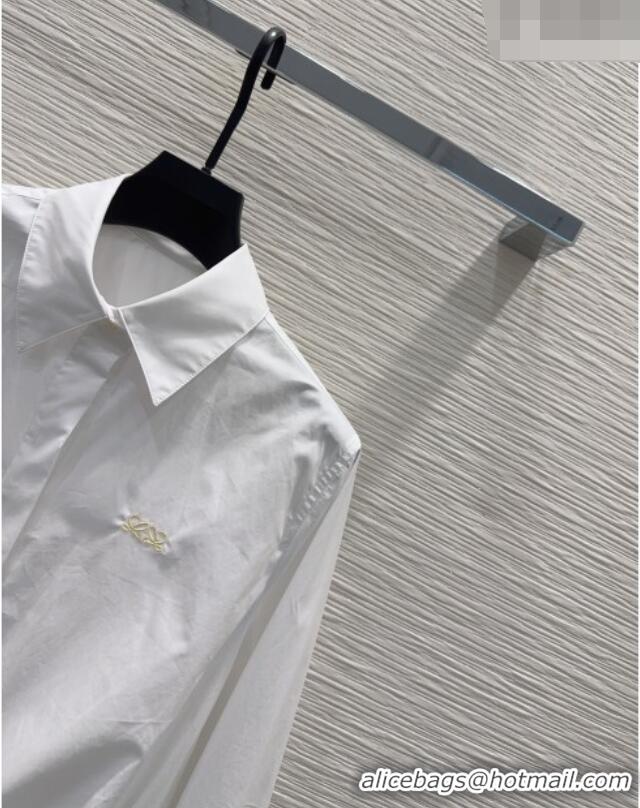 Reasonable Price Loewe Cotton Shirt L093049 White 2026