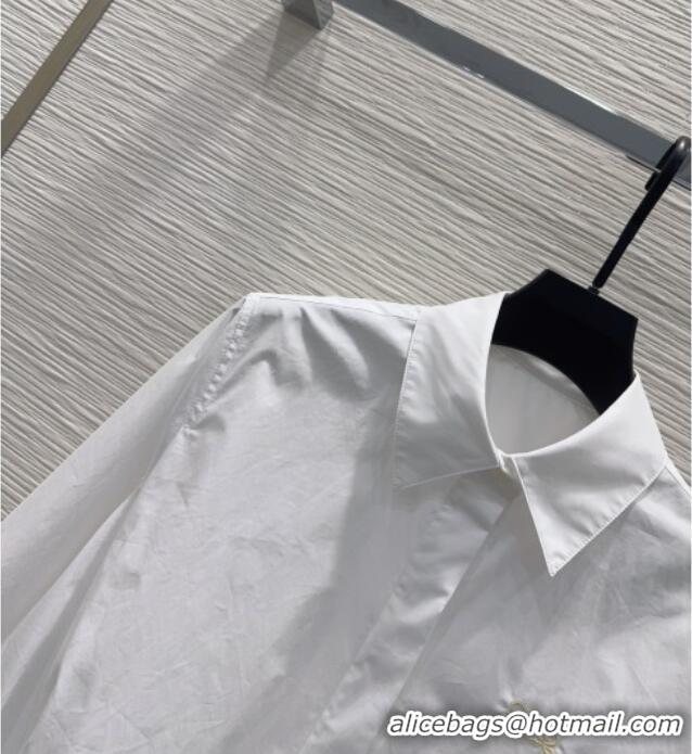 Reasonable Price Loewe Cotton Shirt L093049 White 2026
