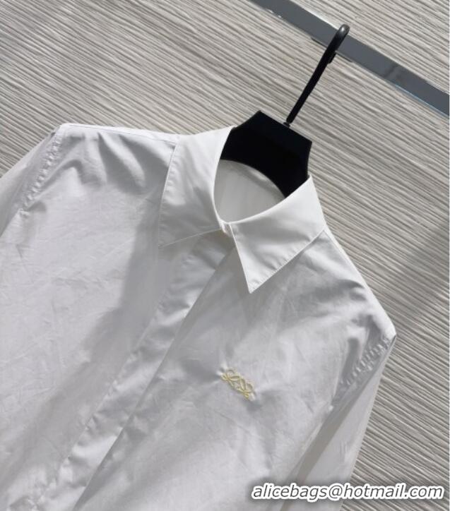 Reasonable Price Loewe Cotton Shirt L093049 White 2026