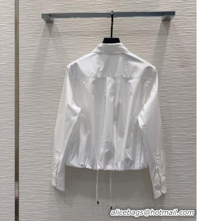 Reasonable Price Loewe Cotton Shirt L093049 White 2026