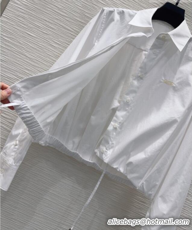 Reasonable Price Loewe Cotton Shirt L093049 White 2026