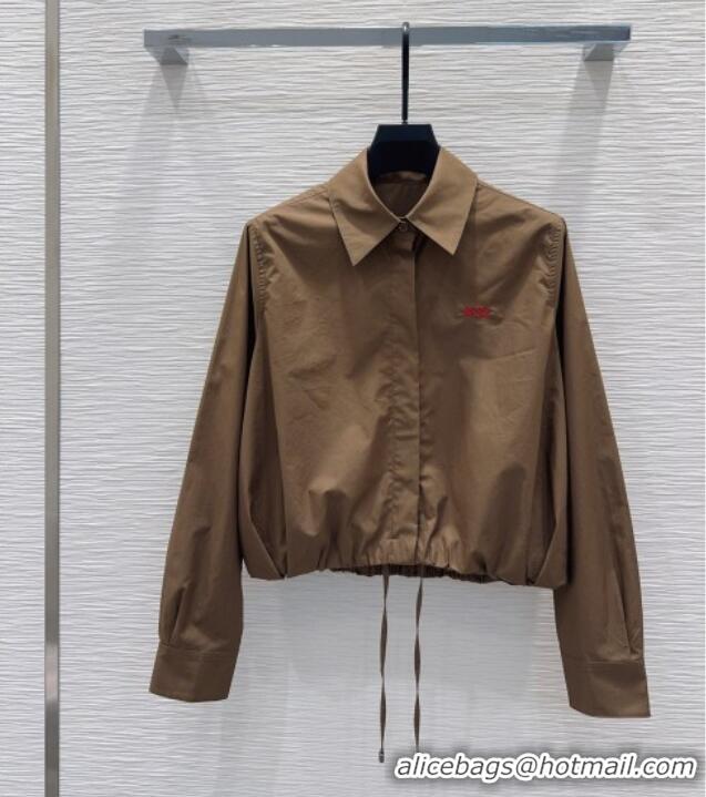 Spot Bulk Loewe Cotton Shirt L093050 Brown 2026