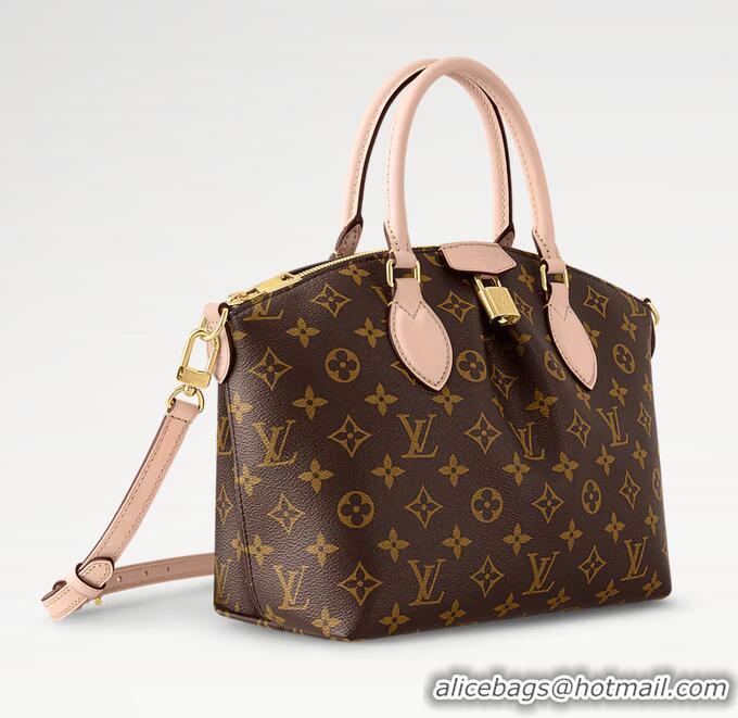 Classic Discount Louis Vuitton Monogram Canvas Boetie Metal Zipper Tote Bag PM M45986