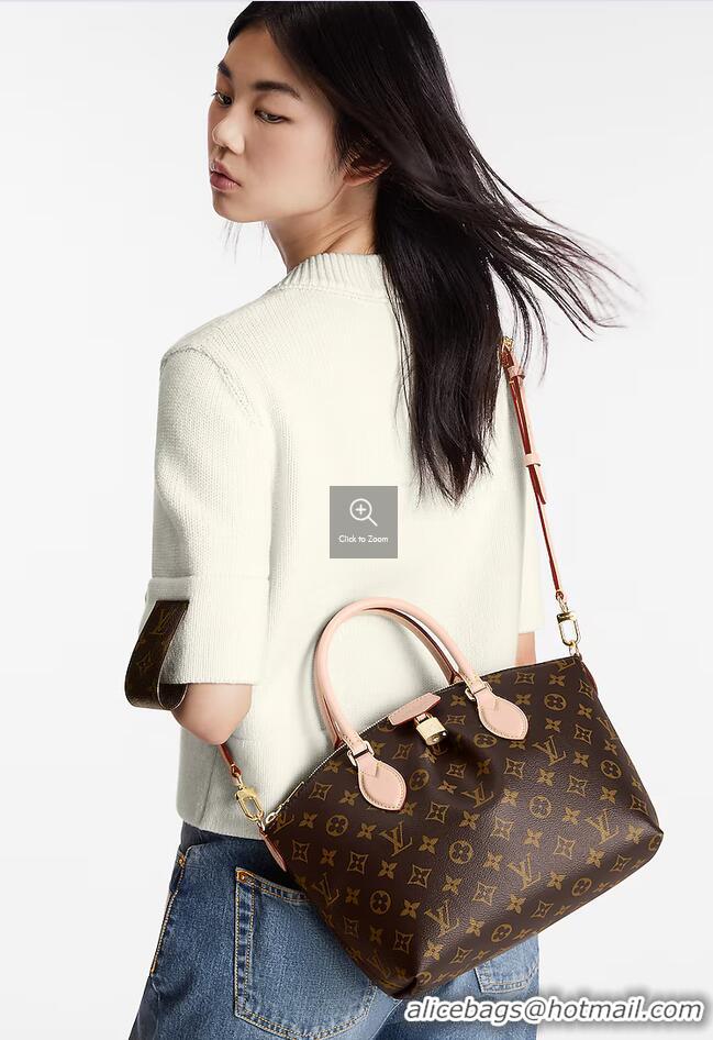 Classic Discount Louis Vuitton Monogram Canvas Boetie Metal Zipper Tote Bag PM M45986