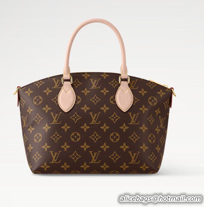 Classic Discount Louis Vuitton Monogram Canvas Boetie Metal Zipper Tote Bag PM M45986