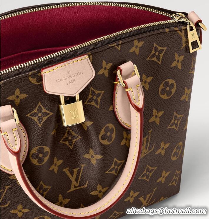 Classic Discount Louis Vuitton Monogram Canvas Boetie Metal Zipper Tote Bag PM M45986