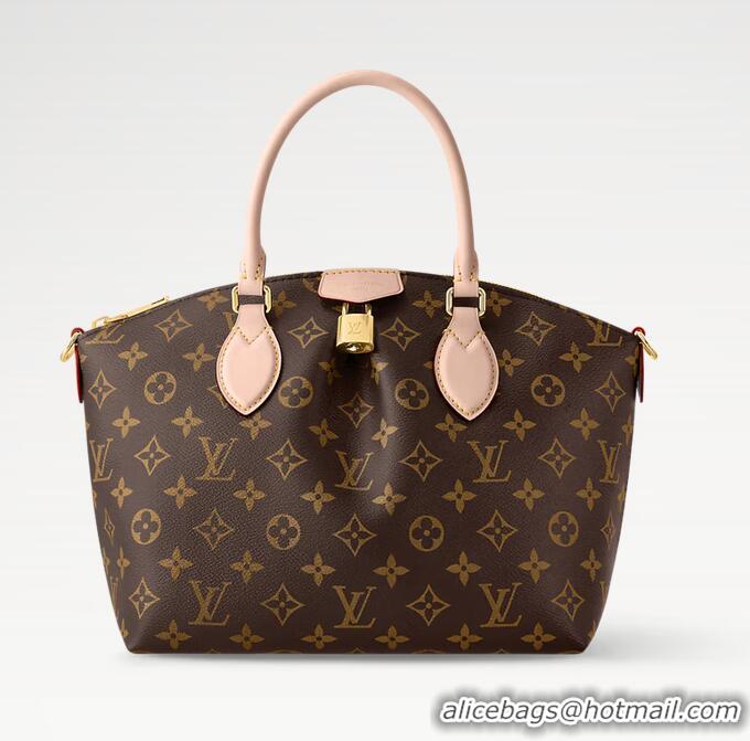 Classic Discount Louis Vuitton Monogram Canvas Boetie Metal Zipper Tote Bag PM M45986