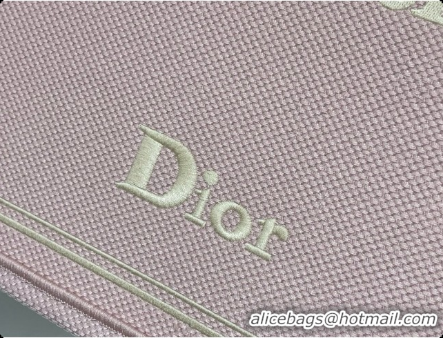 Discount Dior Medium Book Tote with Strap in Pink No Dior No Dietrich Embroidery D100740 2026