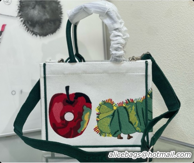Best Design Dior Small Dior Book Tote with Strap in Multicolor Book Cover Embroidery D100743 2026