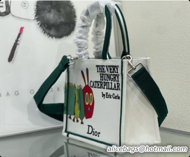 Best Design Dior Small Dior Book Tote with Strap in Multicolor Book Cover Embroidery D100743 2026
