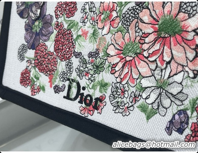 Best Product Dior Medium Dior Book Tote with Strap Multicolor Dior Hortensia Garden Embroidery D100752 2026