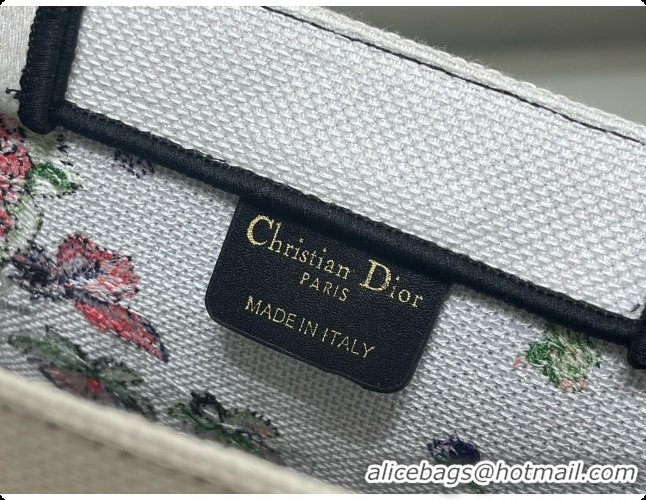 Best Product Dior Medium Dior Book Tote with Strap Multicolor Dior Hortensia Garden Embroidery D100752 2026