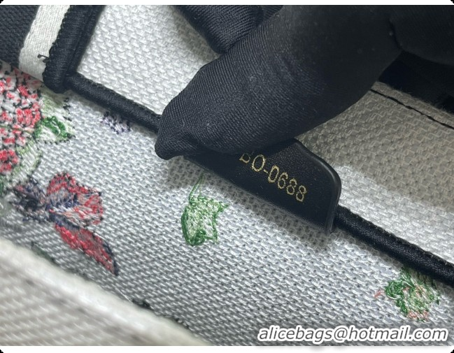 Best Product Dior Medium Dior Book Tote with Strap Multicolor Dior Hortensia Garden Embroidery D100752 2026